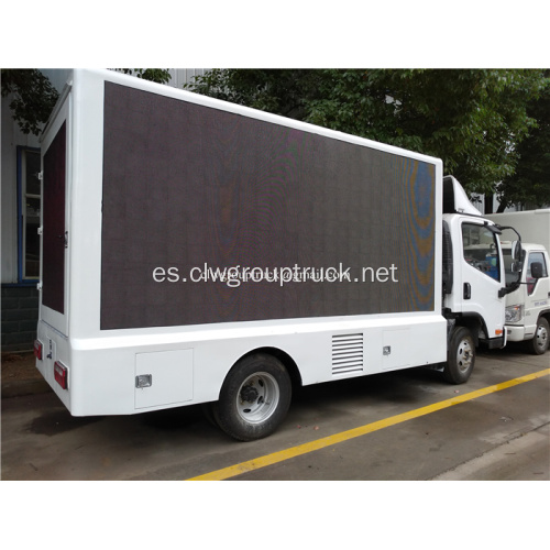 FAW camión móvil grande camión de pantalla led